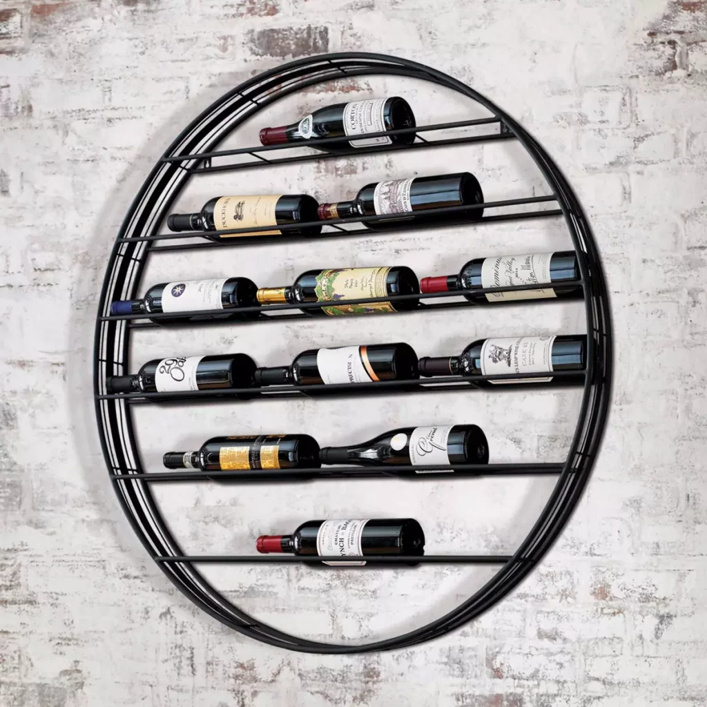 wall wine rack 
