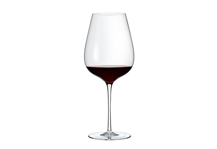 Wine Enthusiast break-resistant fusion air bordeaux wine glass - best red wine glass for full-bodied reds