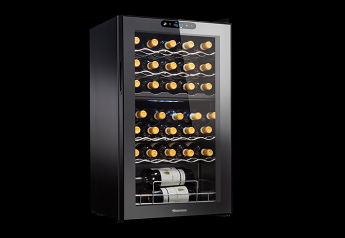 Wine Enthusiast 32-Bottle Dual Zone MAX Wine Cooler 